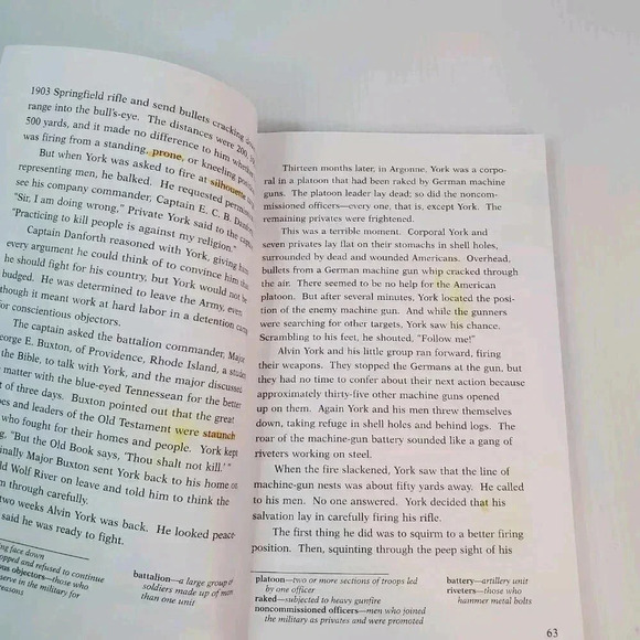 Abeka Of America 1 Student Textbook 5th Grade Reading Curriculum Homeschool Book - Picture 10 of 11